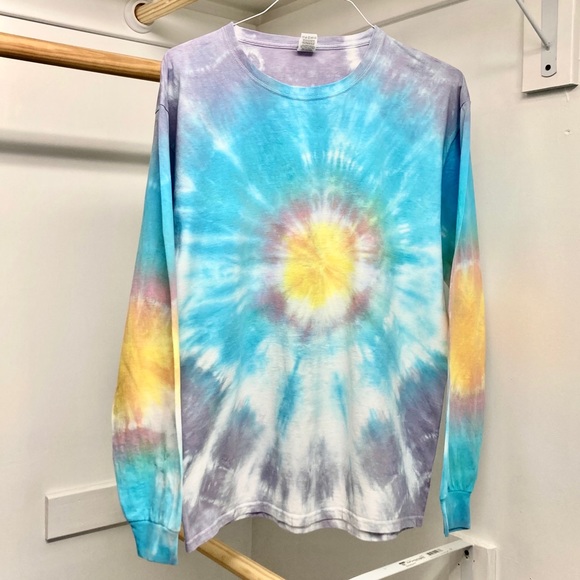 Tie Dye Long Sleeve Top